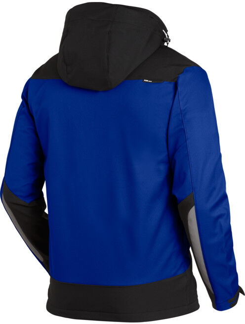 Veste Softsclair JANNIK taille XL royal/noir 100 % PES ; FHB (79105-3620-XL)