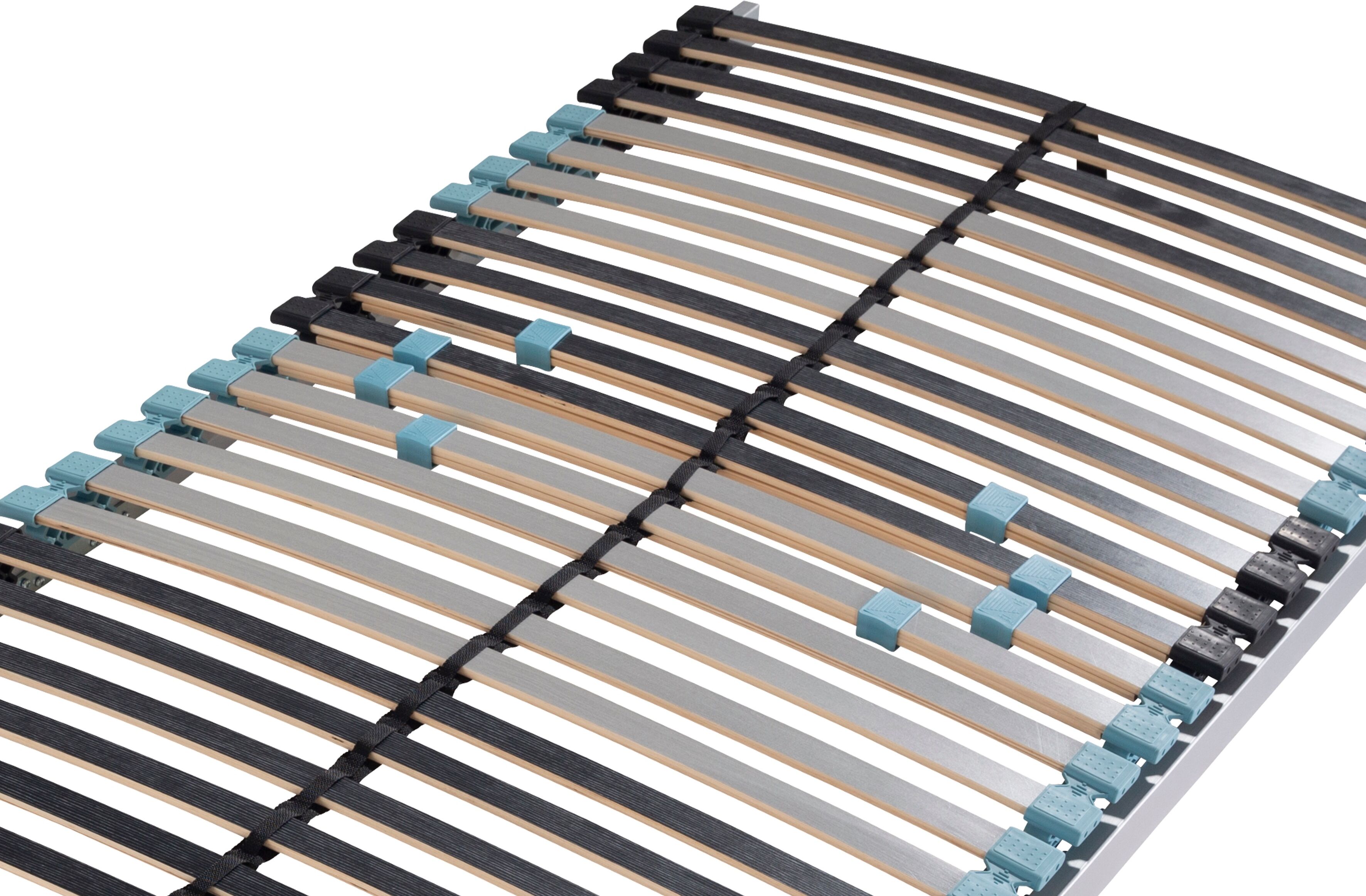 Lattenrost BECO "Designo NV", weiss (weiß), B:100cm H:8cm L:200cm, Lattenroste, Lattenrost weiß B/L: 100cm x 200cm, 120 kg, Selbstmontage