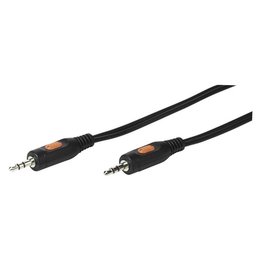 Vivanco Audiokabel Klinkenst. 3,5mm - Klinkenst.3,5mm, 2.5m (2.50 m) (VVAJACK25MMK)