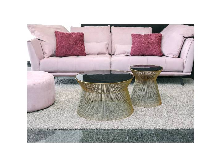 Beistelltisch Payzac IV Ø 40cm Gold