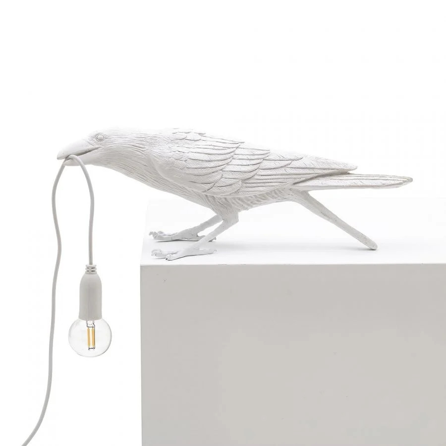 Seletti Bird lamp playing with outdoor 14723