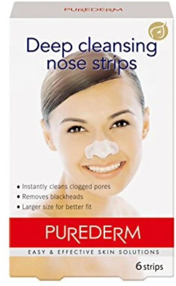 PUREDERM Deep Cleansing Nose Strips 6pcs