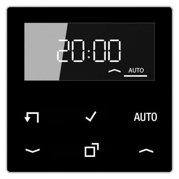JUNG Timer Standard, Display A 1750 D SW (A1750DSW)
