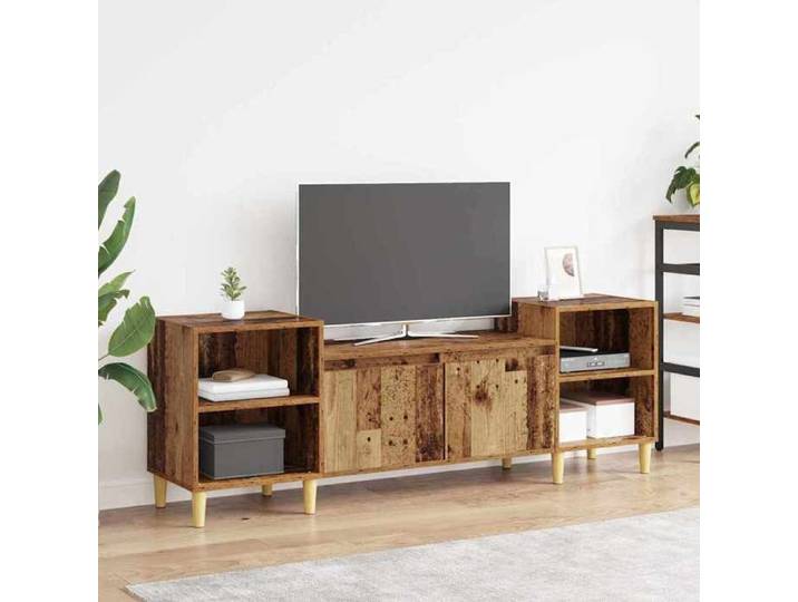 URBRAN®Meuble TV Bois Ancien 160 x 35 x 55 cm Bois d'ingénierie - Meuble HIFI_20289
