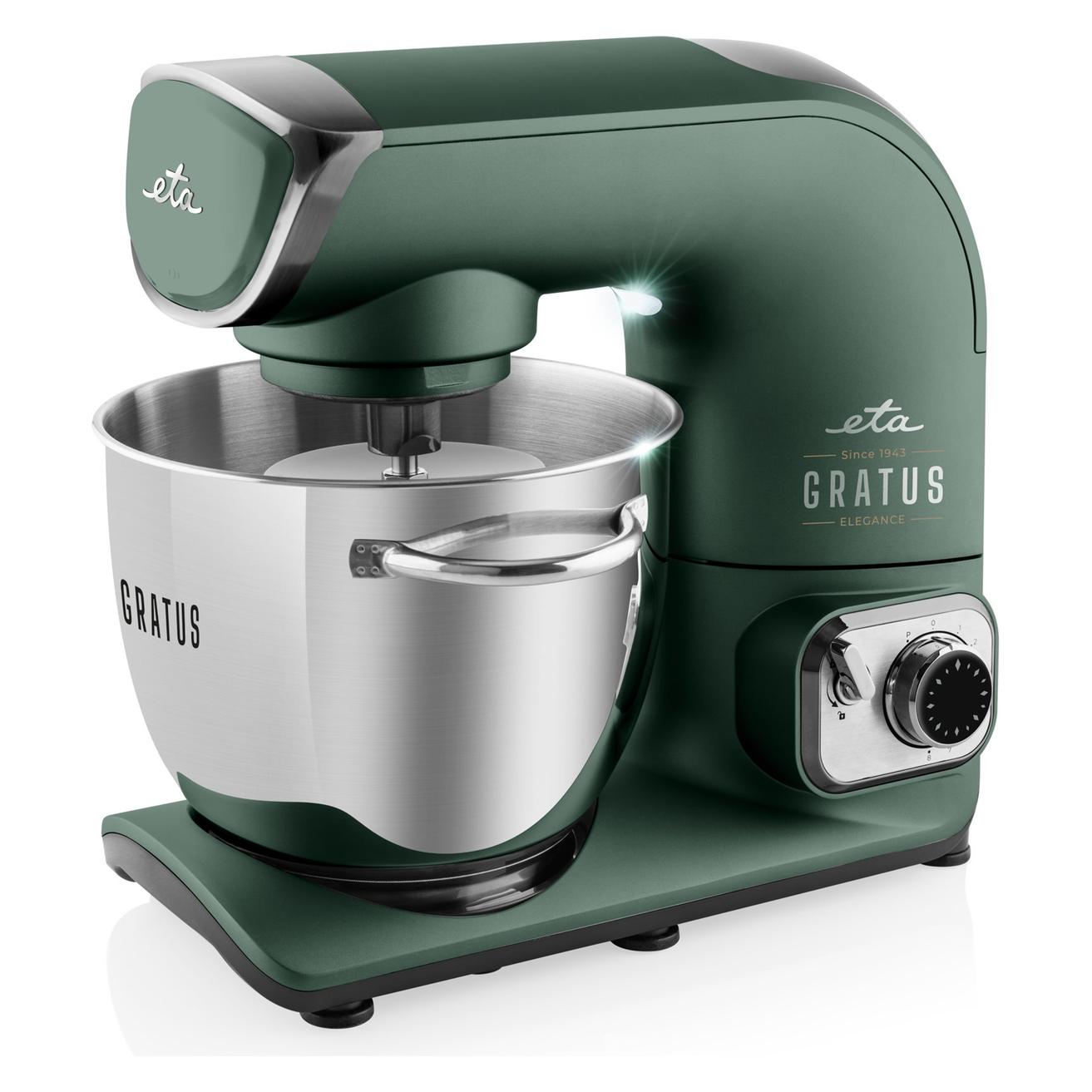 ETA ETA102890325 GRATUS EVO ELEGANCE Kitchen machine, 1500 W, Main container 5.5 L, Green (5.50 l, 1500 W) (ETA102890325)