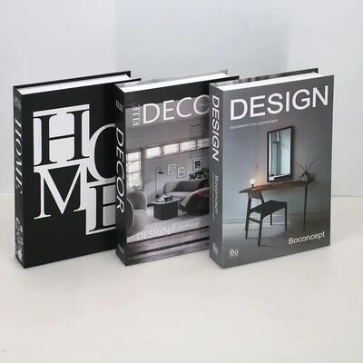 Uplift Picks Fake Books Decor Set Modern Coffee Table Decorative Book Set e