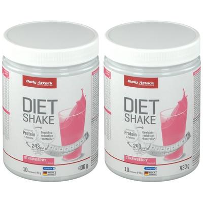 Diet Shake Strawberry-Yoghurt Pulver 2x 2x430 g