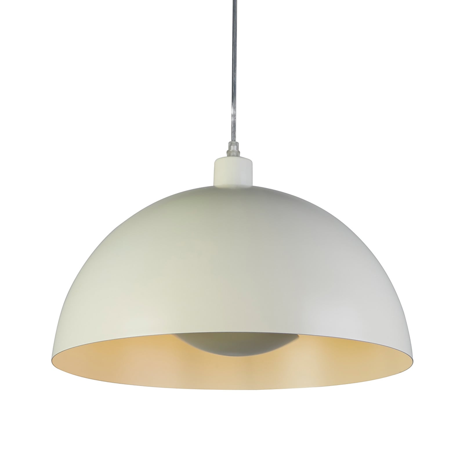 Searchlight Mars hanglamp beige metaal E27 B: 40 cm