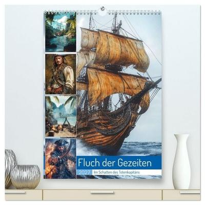 Fluch der Gezeiten (hochwertiger Premium Wandkalender 2027 DIN A2 hoch), Kunstdruck in Hochglanz