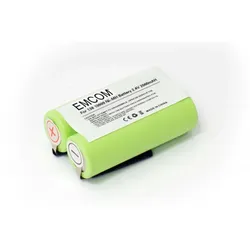 Akku für Philips Barttrimmer HQT789, wie 2HHR120, 138 10609, 2000mAh