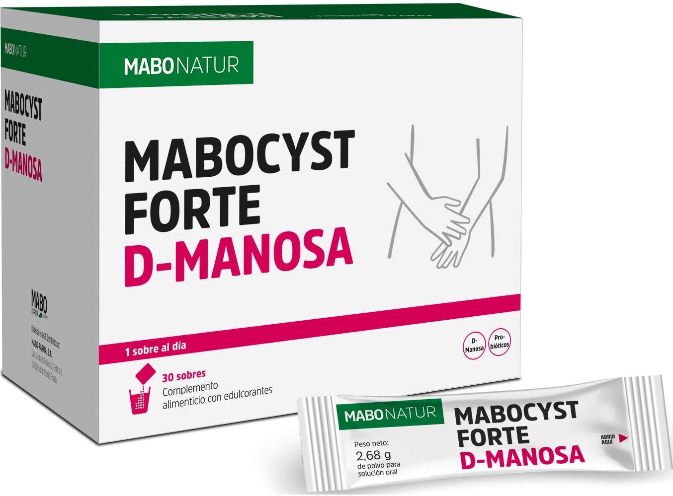 Mabonatur Mabocyst Forte D-Manosa 30 sobres