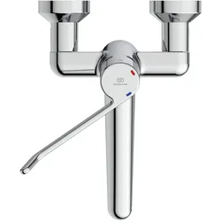 Ideal Standard Ceraplus Sicherheitsarmatur Chrom, Ausladung 200 mm, Hebel 180 mm, absperrbarer S-Anschluss