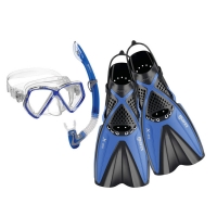 Mares X-One Pirate Set- Kinder - Farbe: Blau - Größe: XS