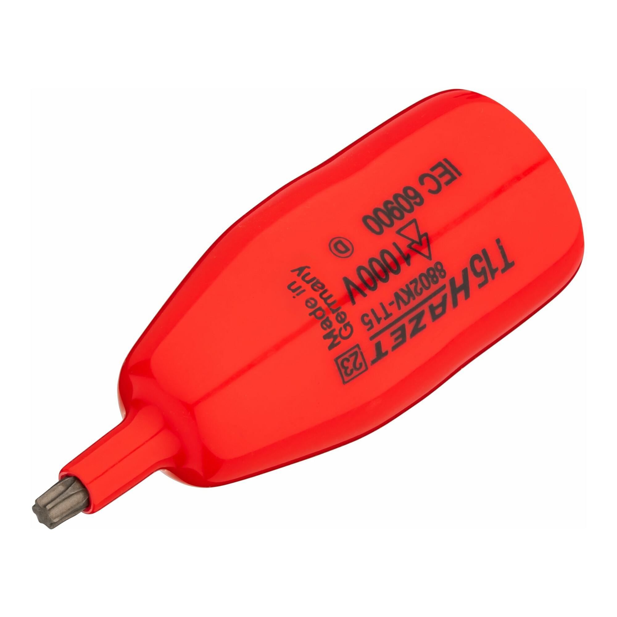 HAZET Schraubendreher-Steckschlüsseleinsatz 8802KV-T15 Vierkant hohl 10 mm (3/8 Zoll) Innen TX Profil T15)