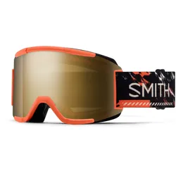 SMITH SQUAD Schneebrille 2026 cinder chop up/chromapop sun black gold mirror