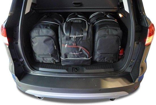 Kofferraum-Taschen-Set, 4 Stück, für Ford Kuga II (2012-2019) - Platzsparende Reise- und Sporttaschen - Ideal für Urlaub und Wochenendausflüge