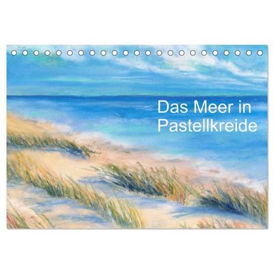 Das Meer in Pastellkreide (Tischkalender 2027 DIN A5 quer), CALVENDO Monatskalender