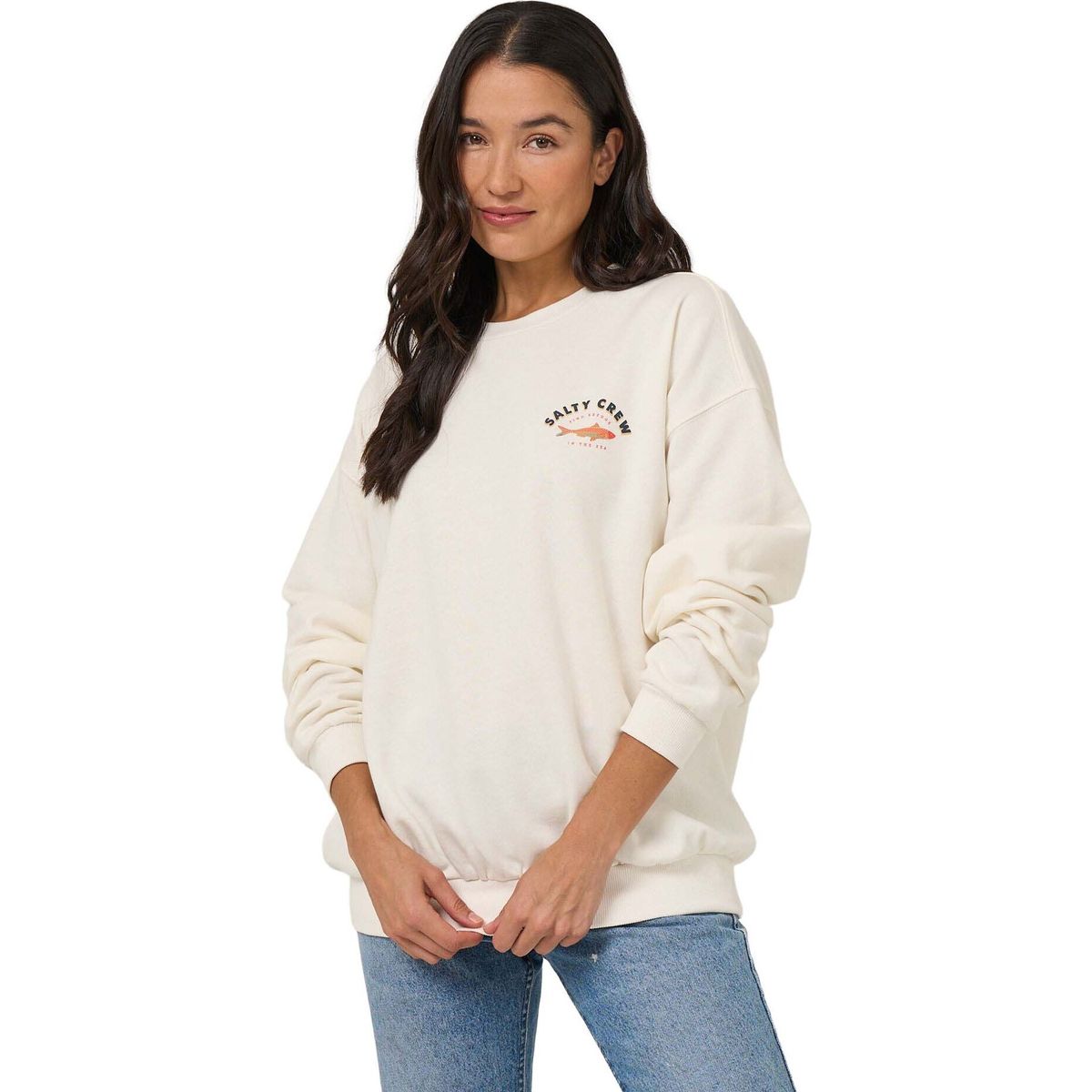 Salty Crew Salty Sardine Crew off white (OFF) M 20335504W-OFF-M