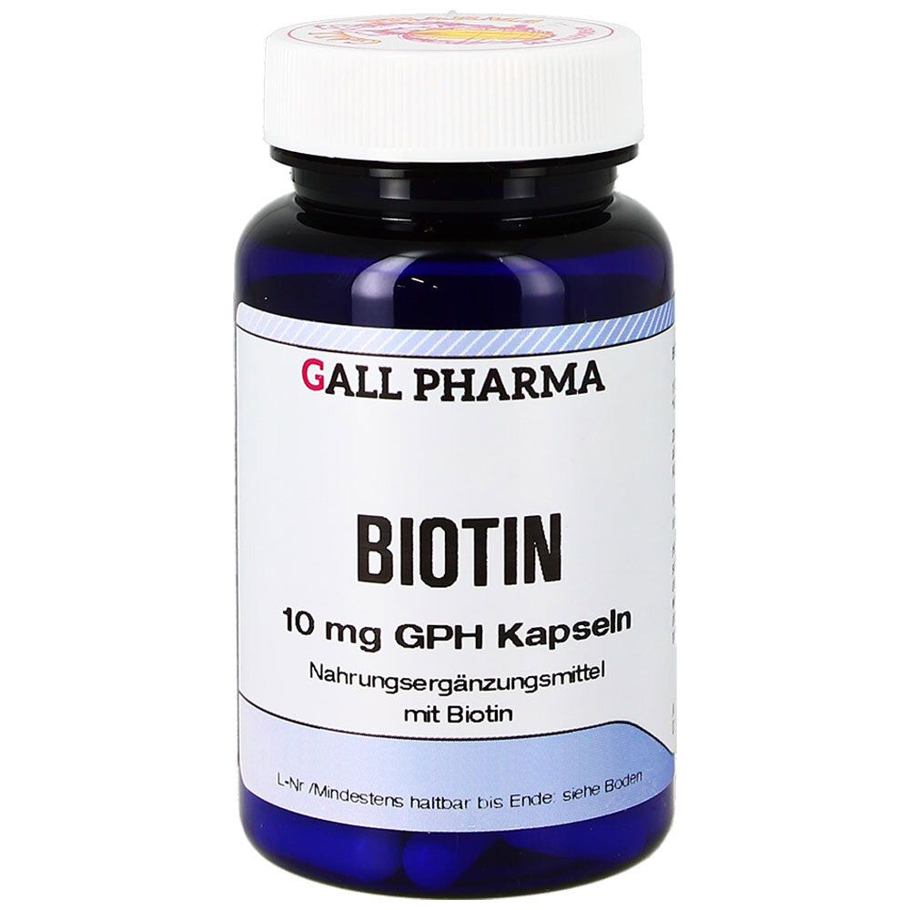 Biotin 10 mg GPH Kapseln 120 St