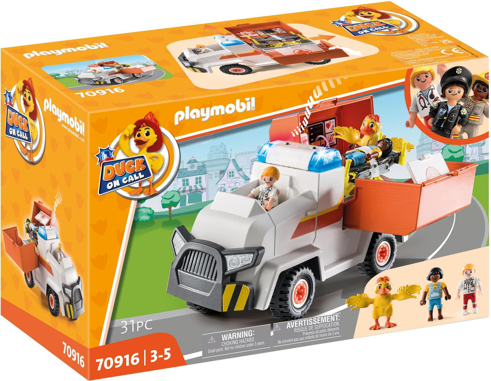 Playmobil Eend op oproep 70916 Ambulance voor artsen