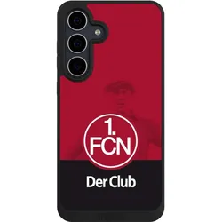 Nivocase Handyhülle für Samsung Galaxy S25 FE Hülle NIVOpure Case Schwarz 1. FC Nürnberg Der Club (Samsung Galaxy S25 FE), Smartphone Hülle, Schwarz
