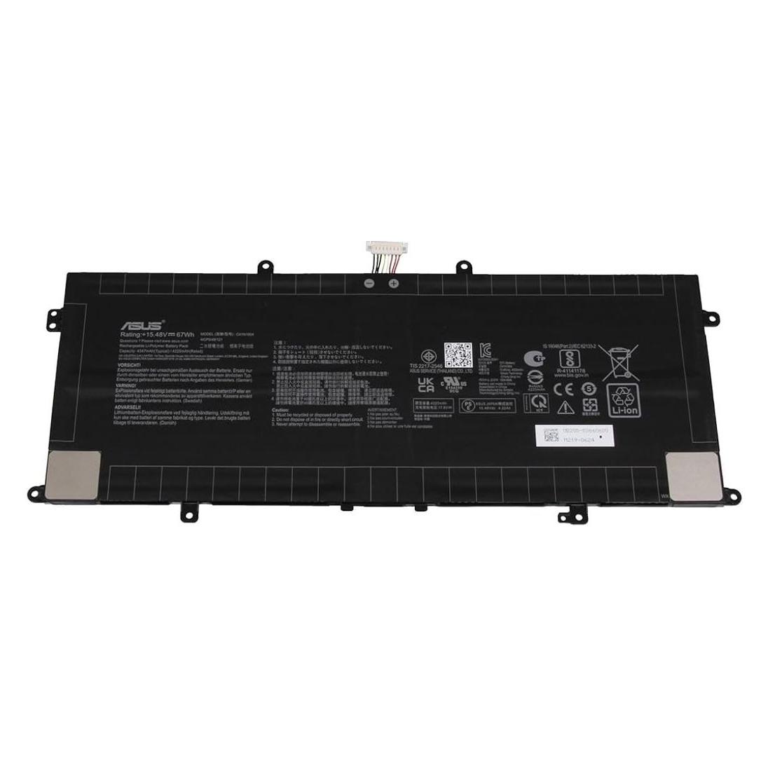 ASUS Akku C41N1904 4347 mAh / 67 Wh / 15,4 V / 4 Zellen (4 Zellen, 4347 mAh) (0B200-03660600)