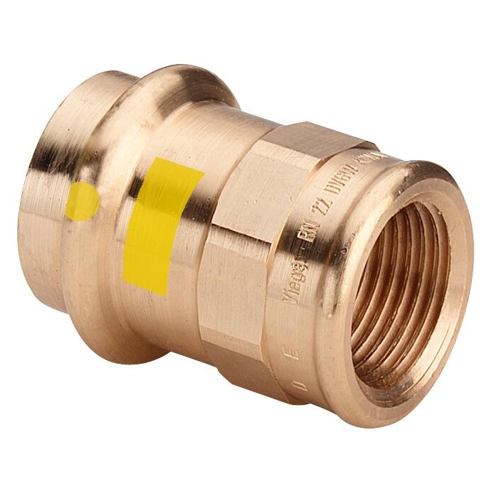 Viega PROFIPRESS G 15x1/2 transition piece with female thread - 346379 (Pressverbindung) (346379)