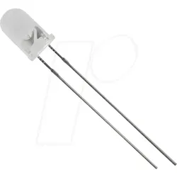 5003Y1C-CSA-A - LED 5mm, bedrahtet, gelb, 1500 mcd, 25°