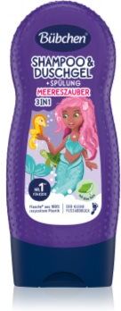 Bübchen Kids Shampoo & Shower Gel & Conditioner champô, condicionador e gel de duche 3 em 1 230 ml. Kids Shampoo & Shower Gel & Conditioner