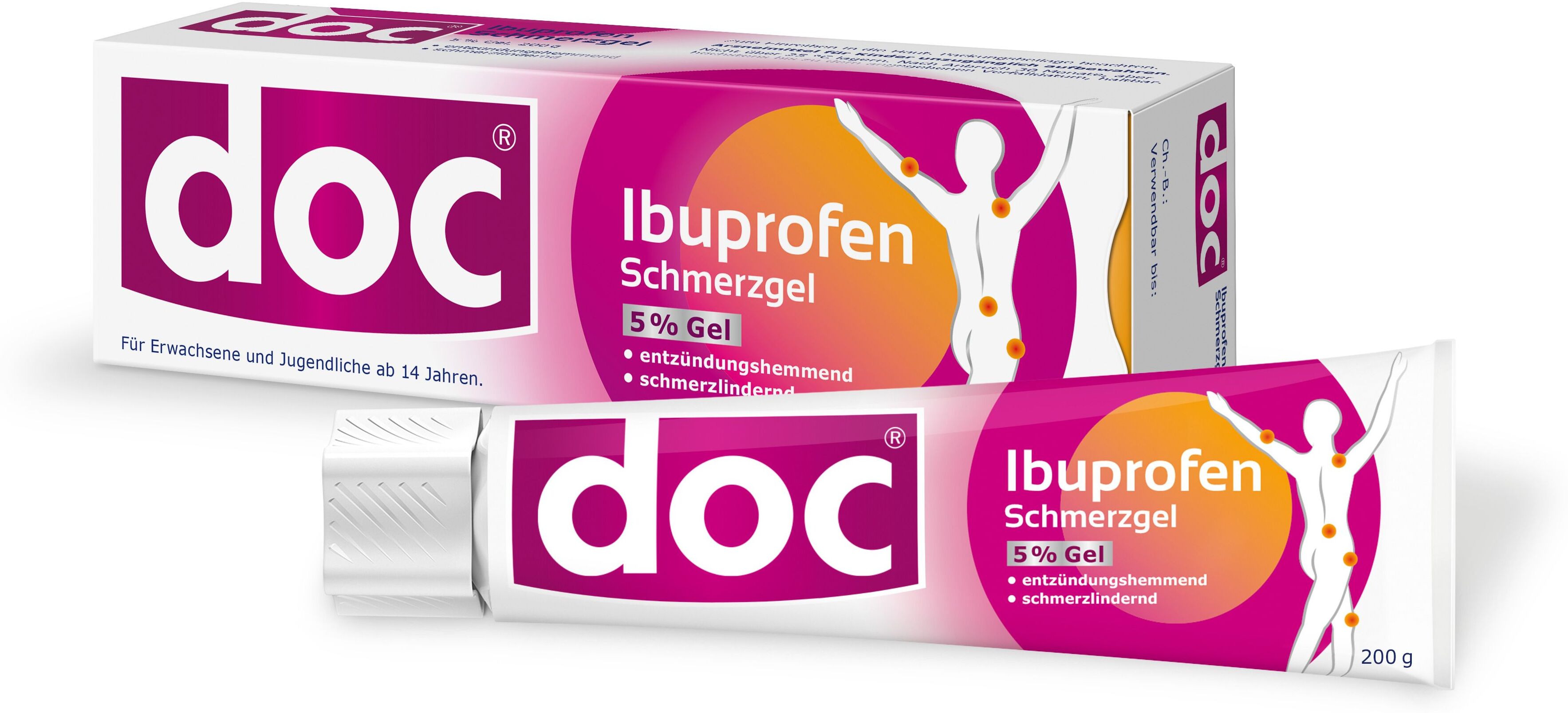 DOC Ibuprofen Schmerzgel 5% 200 g Gel