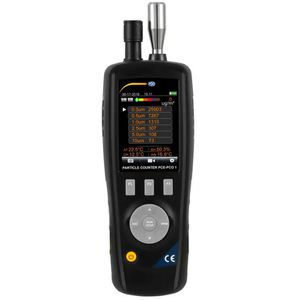PCE Luftmessgerät PCO 1, tragbar, Messung von Feinstaub, mit Ampel, Akku & Kamera