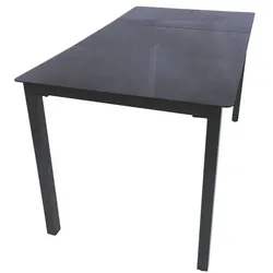 VCM Gartentisch 140 cm grau, 140x73x80 cm