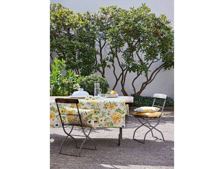 Coussin 7305 Gris/Jaune 35 x 50cm Coton