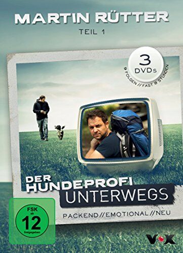 Martin Rütter - Martin Rütter - Der Hundeprofi unterwegs, Teil 1 [3 DVDs] - Preis vom 11.10.2026 03:10:56 h