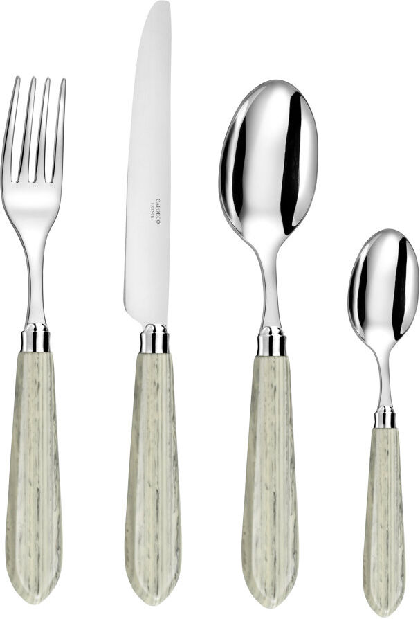 CAPDECO Owen 24 Piece Cutlery Set, Service for 6 Marble 24