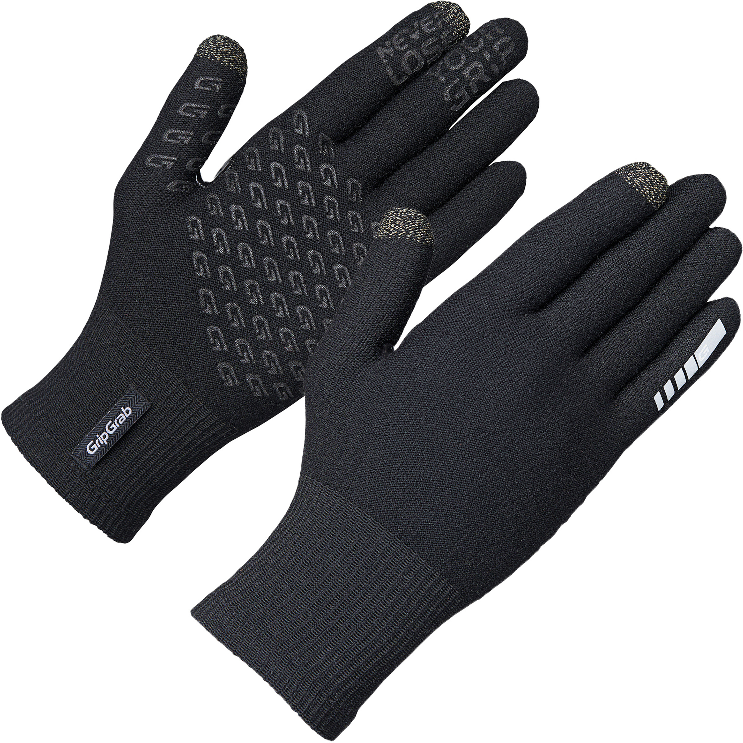 GripGrab Primavera 2 Merino Spring-Autumn Fingerhandschuhe grau Größe XL Rennrad | Gravel Hautfreundlich Merinowolle
