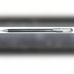 Pentel Hybrid Gel-Tintenroller "Dual Pen", silber