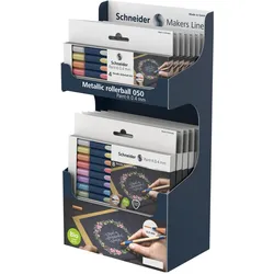 Schneider, Kasse, Rollerballetui 14ET Paint-It 050 Metalli