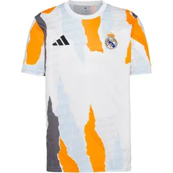 adidas Real Madrid Funktionsshirt Herren | Gr. M | weiß - weiß