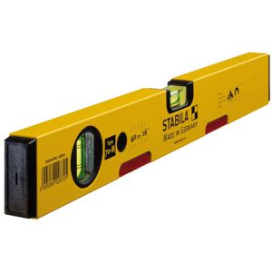 Stabila Wasserwaage 02872, Type 70 M, 40cm, magnetisch, 2 Libellen