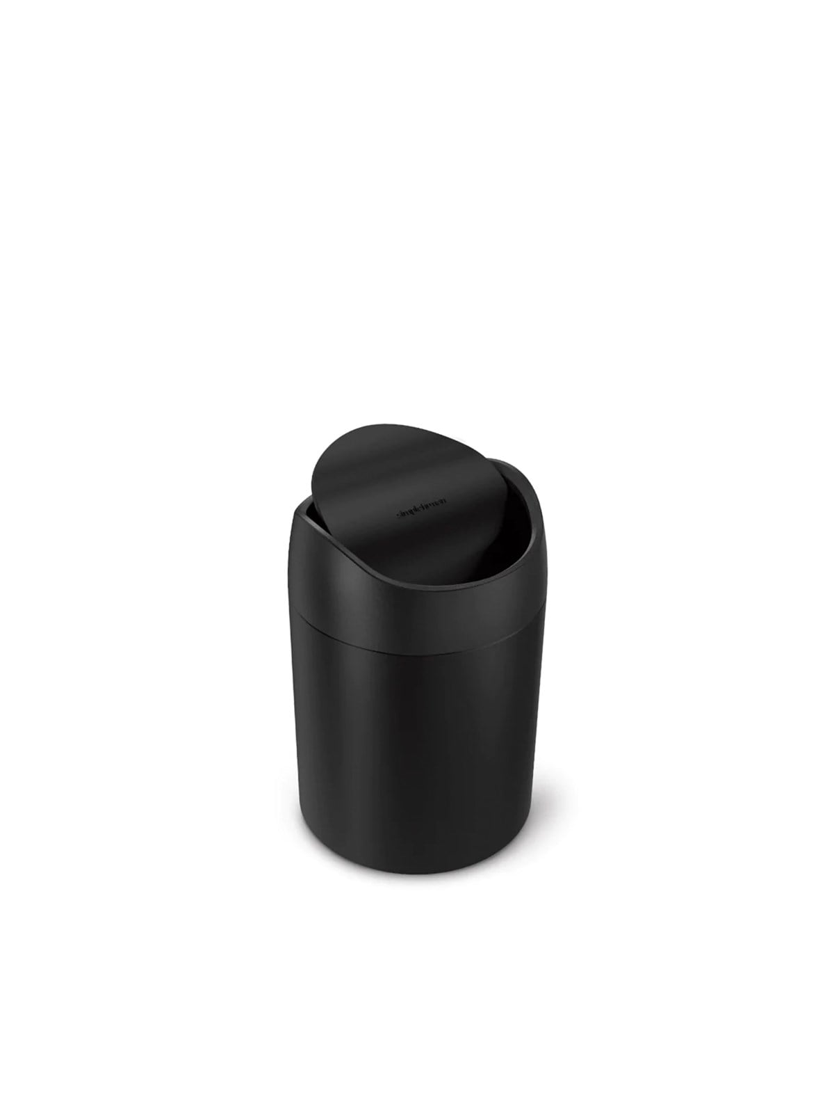 Simplehuman 1,5L Mini-Mülleimer, schwarz