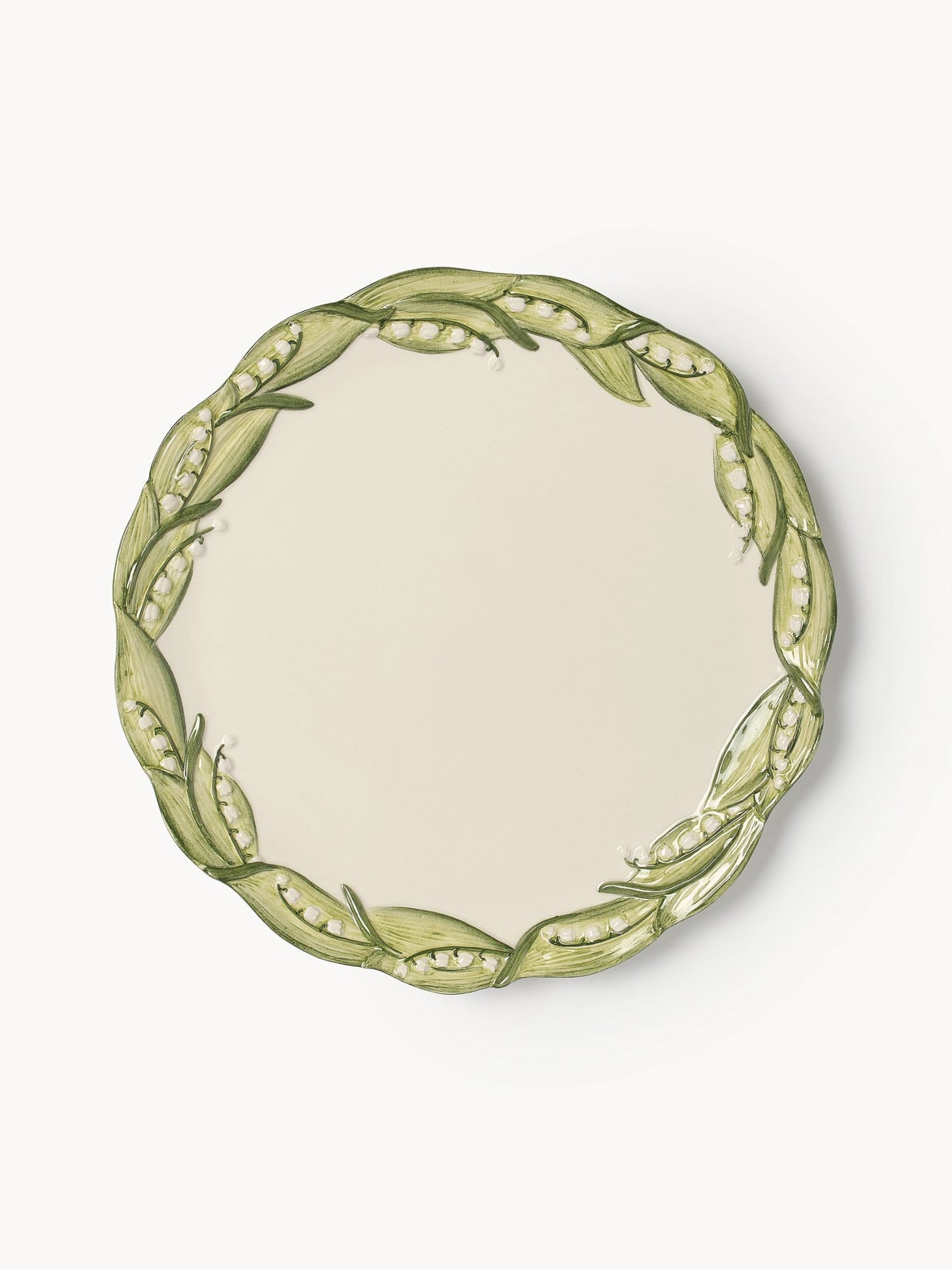 Les Ottomans Handbeschilderd onderbord Lily of the Valley