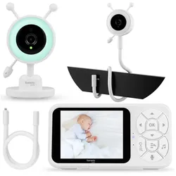 Lionelo, Babyphone, BABYLINE 3.4 (Babyphone mit Kamera, 200 m)