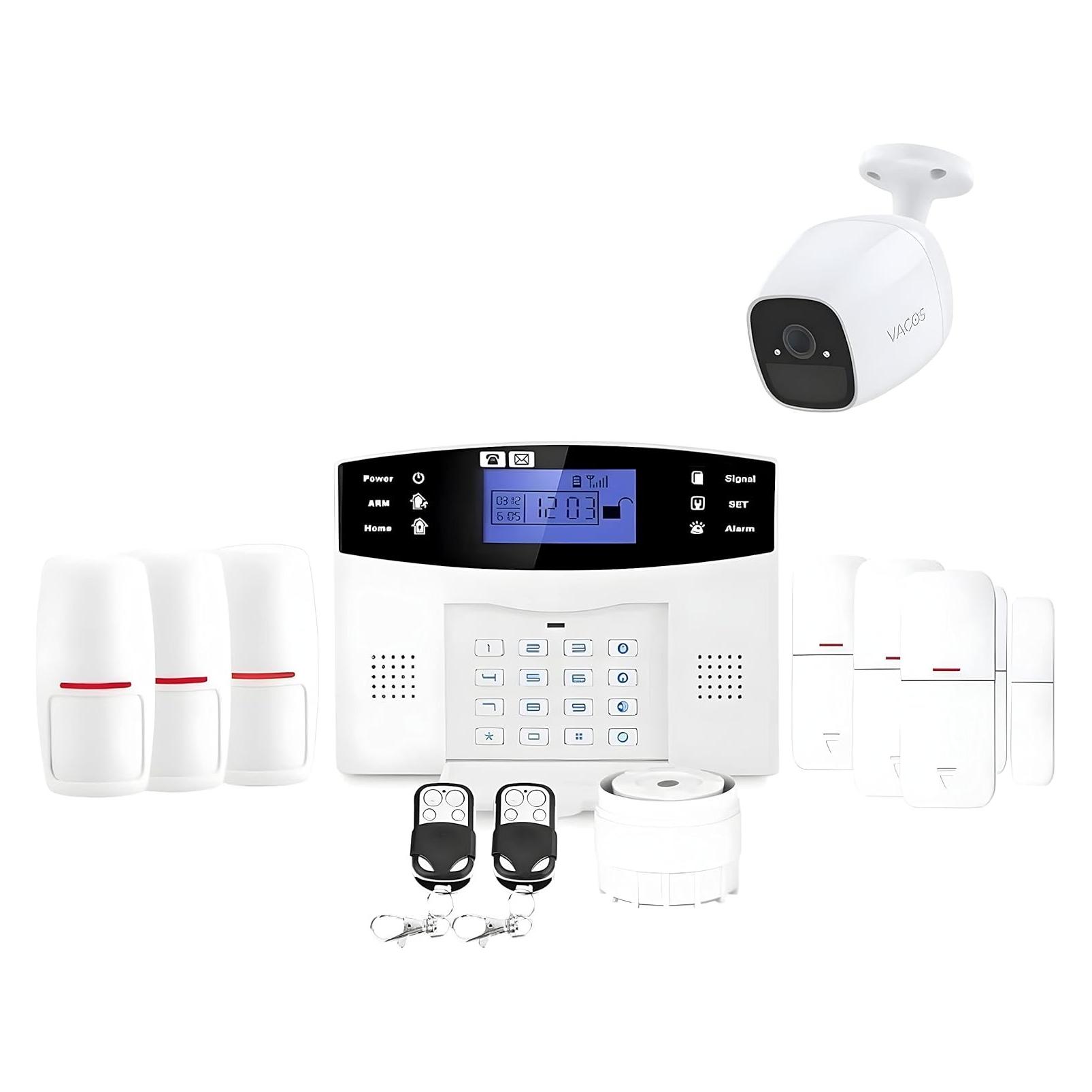 LifeBox Drahtloses Alarmsystem mit Kamera, GSM-Kommunikation und 99 Zonen für zuverlässigen Schutz (LBXEvolutionx3KC1)