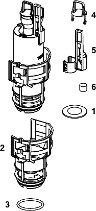 TECE Ablaufventil 9820588 für Uni 750 Spülkasten