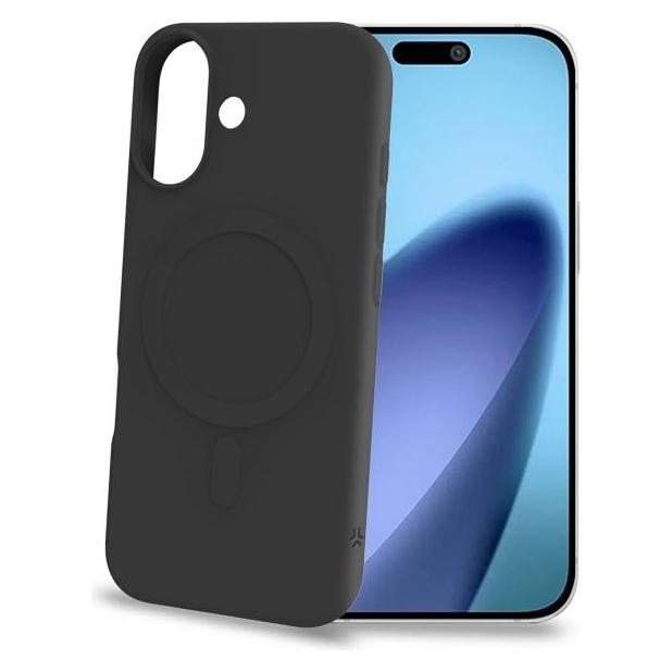 Celly Cover Schwarz in TPU für Apple (Apple iPhone 17 Pro) (CROMOMAG1151BK)