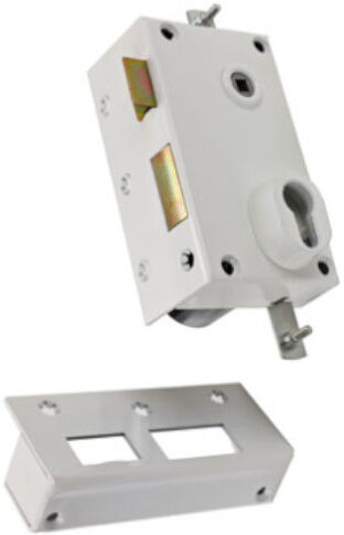 Serrure 3 points 73 A2P* Sans cylindre blanc gauche BRICARD 73072