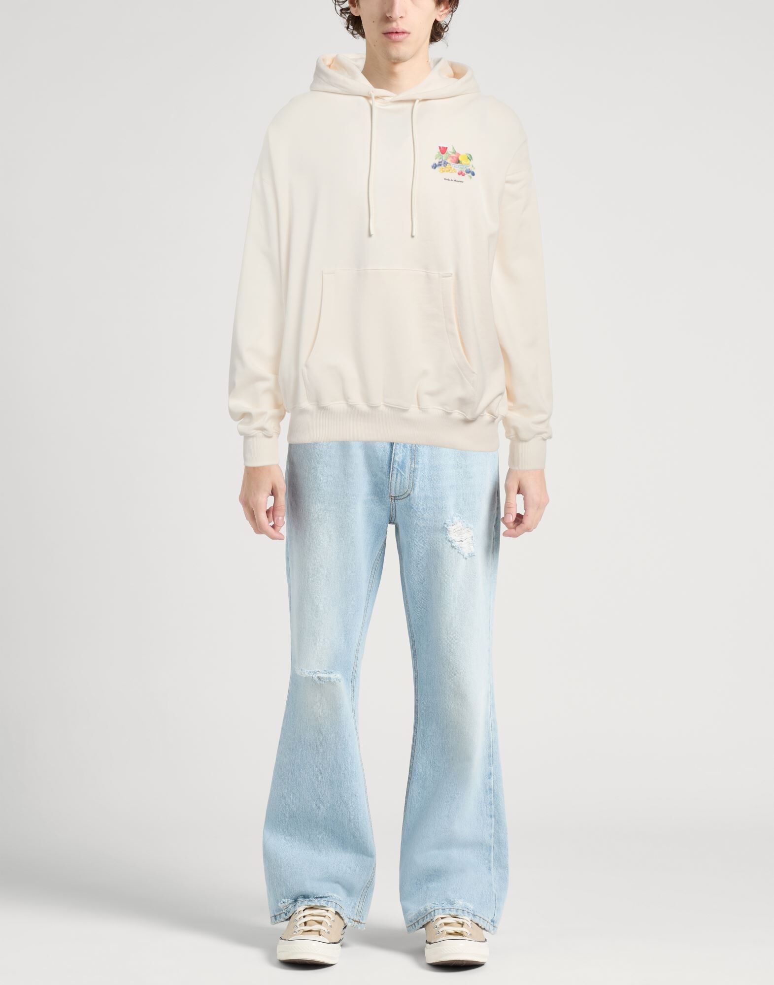Monsieur Sudadera Hombre Hueso S,XL Hombre