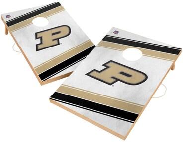 Skip's Garage Purdue University Boilermakers 2x4 Tailgate Cornhole Boards