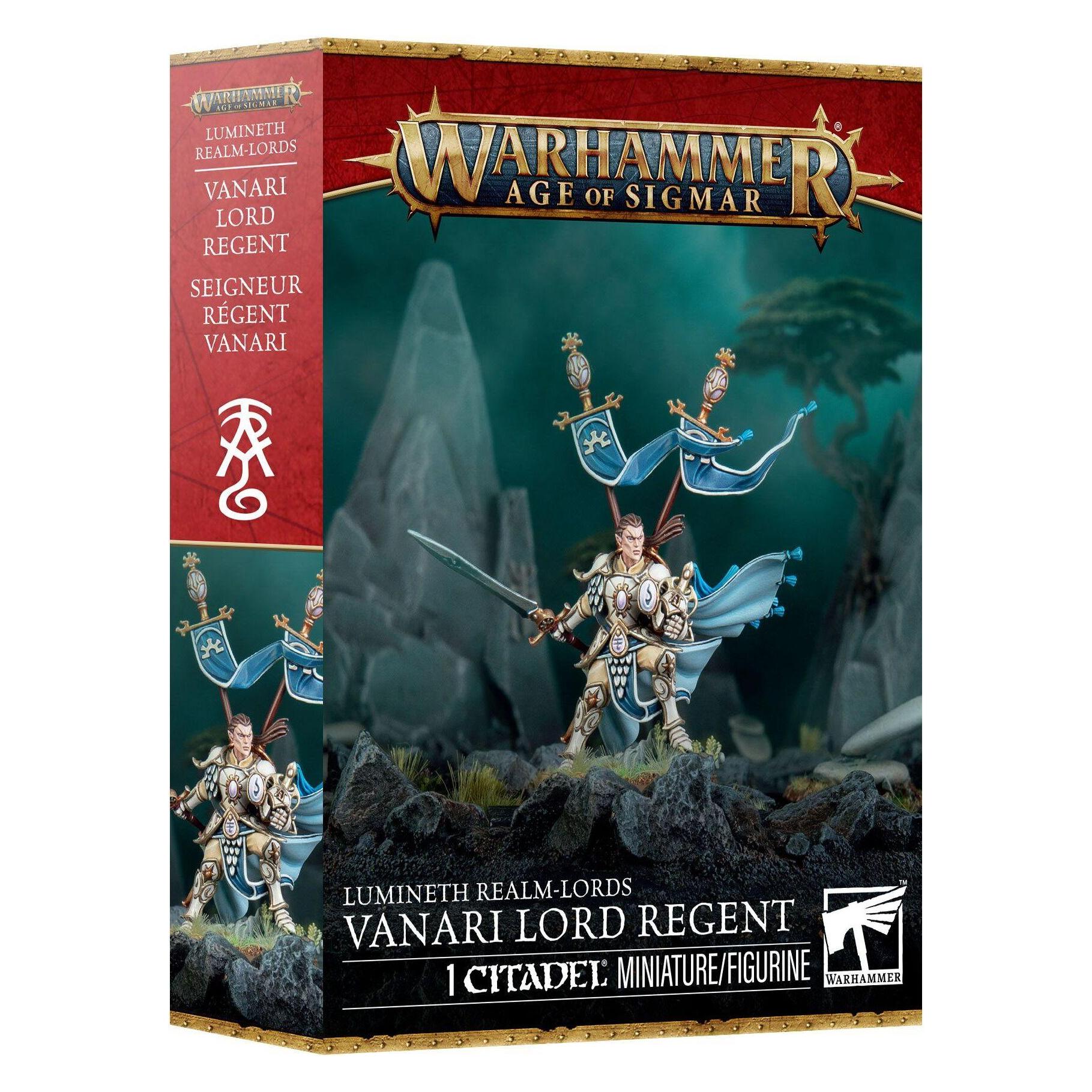 Games Workshop Warhammer AoS - Lumineth Realm-Lords : Seigneur Regent Vanari (Kunststoff) (87-66)